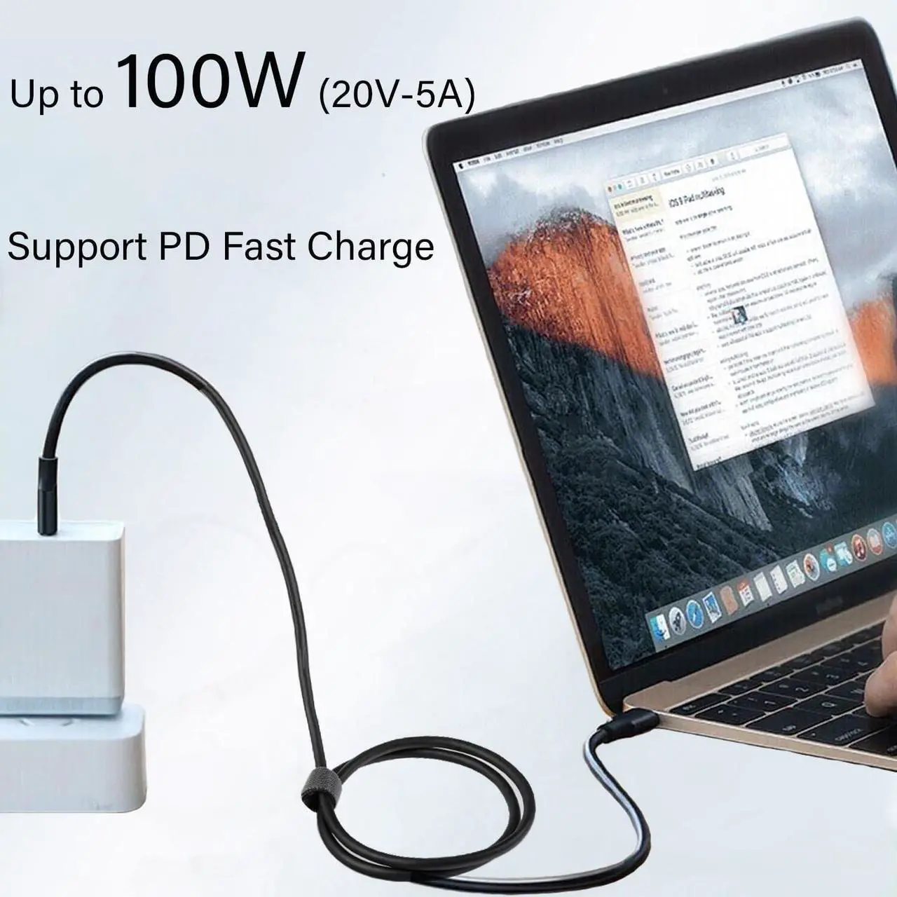 Airplus Cable USB 3.2 Gen2 Type-C toType-C 100W 20Gbps 8K60Hz 2M – Image 6